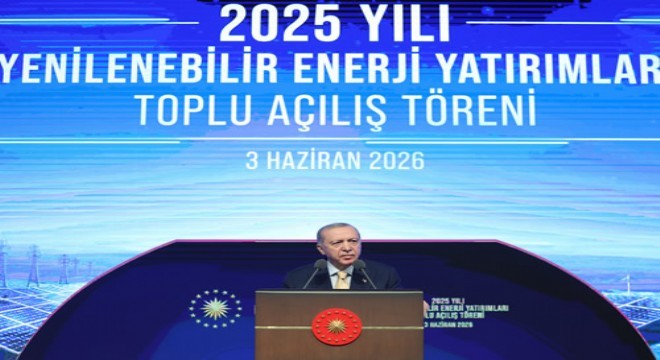 Erdoğan, yenilenebilir enerji stratejisi hedefini açıkladı