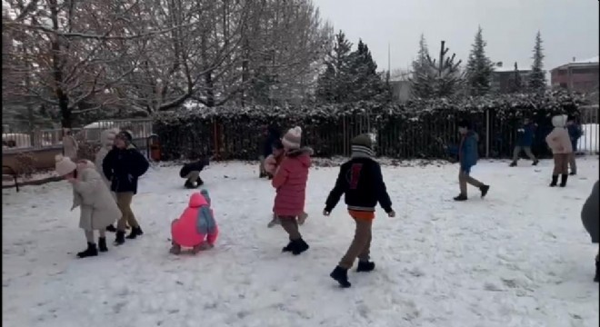 Erzincan'da eğitime 1 gün ara verildi