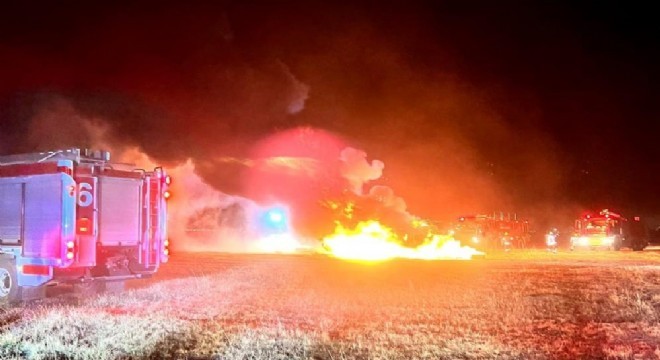 Erzurum Havalimanı'nda yangın tatbikatı