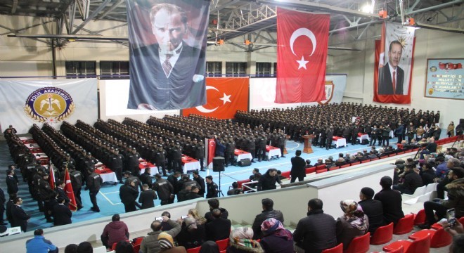 Erzurum POMEM'den 498 bekçi mezun oldu