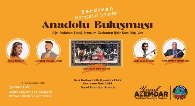 Erzurum Serdivan'da tanıtılacak
