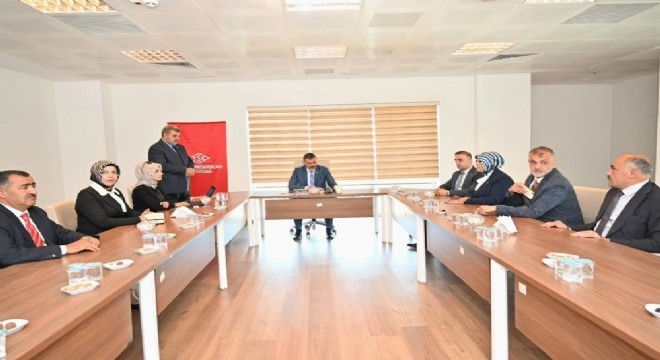 Erzurum TSE Vali Çiftçi'ye brifing verdi