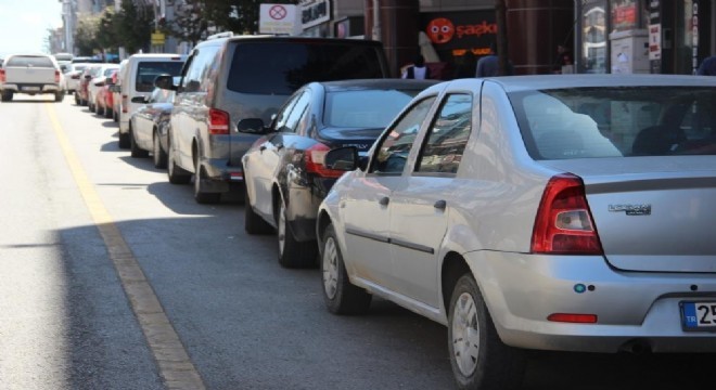 Erzurum araç sayısında yüzde 0.60'lık artış