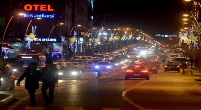 Erzurum araç varlığında yüzde 3.2'lik artış