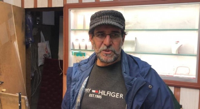 Erzurum'da kuyumcu soygunu