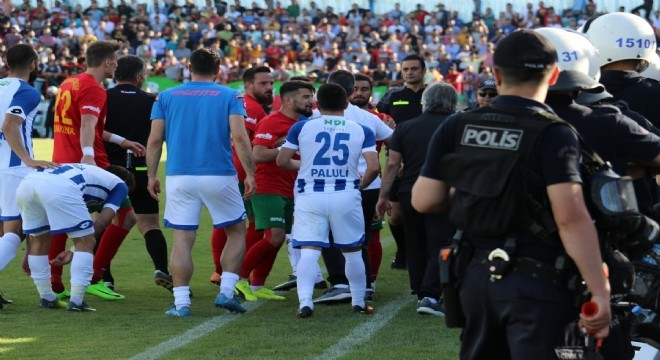 Erzurumspor'a 31.4, Amed'e 18 bin TL ceza..!