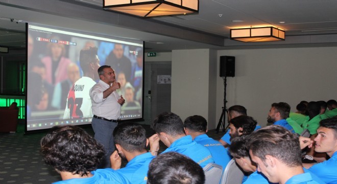 Erzurumspor'a 'VAR' eğitimi verildi