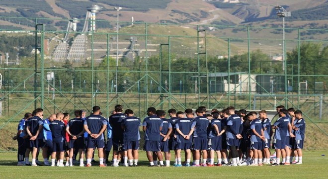 Erzurumspor'da 3. Etap kampı başladı
