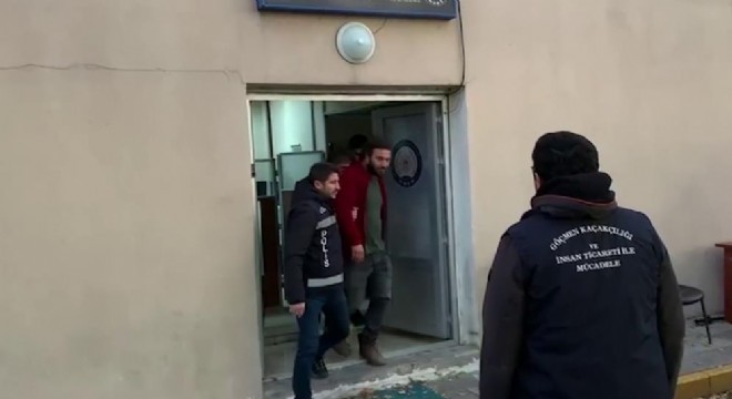 Erzurum'da 133 kaçak göçmen yakalandı