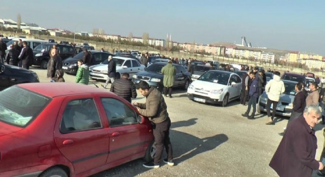 Erzurum'da 3 bin 61 araç devredildi