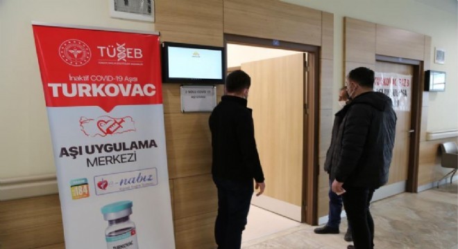 Erzurum'da Turkovac uygulaması başladı