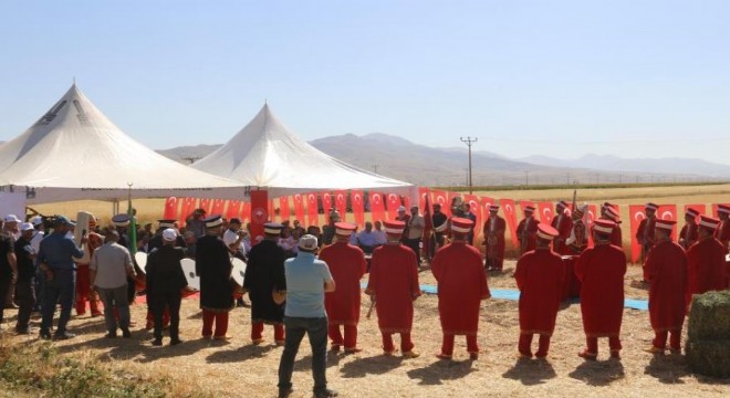 Erzurum'da hasat bayramı