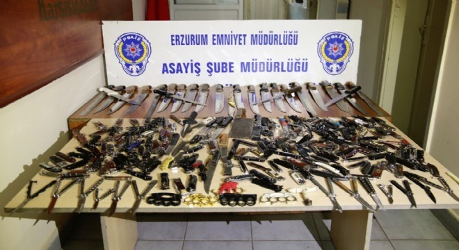 Erzurum'da huzur operasyonları