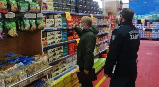 Erzurum'da marketlerde KDV denetimi yapıldı