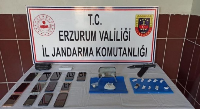 Erzurum'da uyuşturucu operasyonu