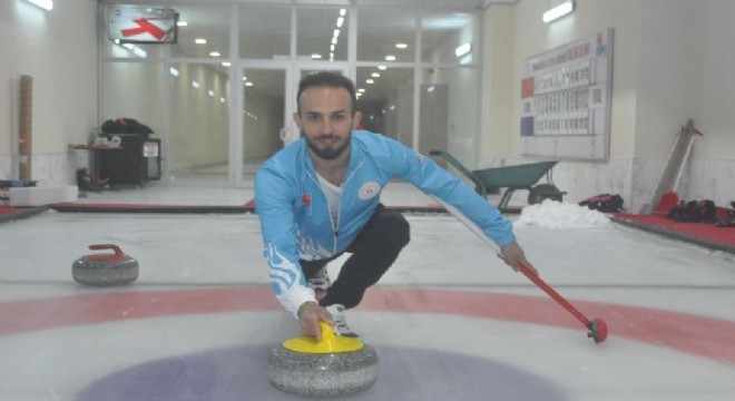 Erzurum'dan Zonguldak'a curling desteği
