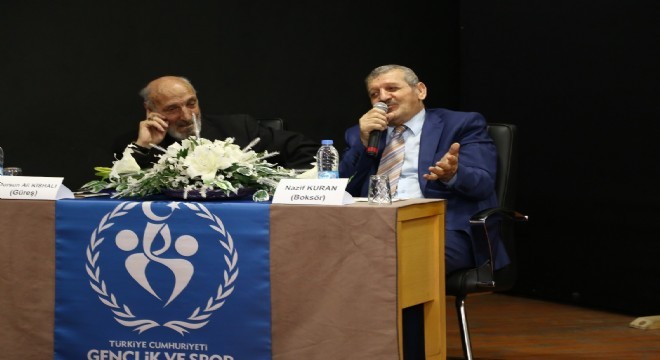 Erzurum'un Spor Yıldızları gençlerle buluştu