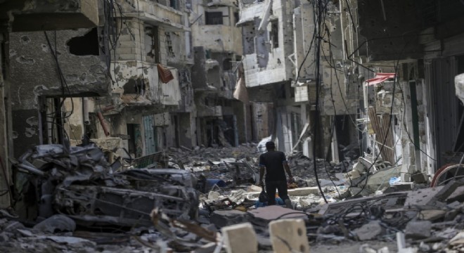 Gazze'de can kaybı 45 bin 129'a yükseldi