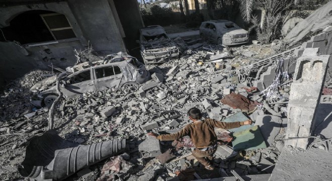 Gazze'de can kaybı 45 bin 317'ye yükseldi