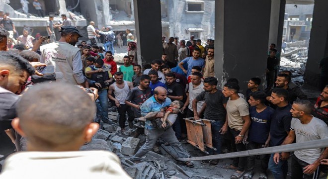 Gazze'de can kaybı 55 bin 432'ye yükseldi