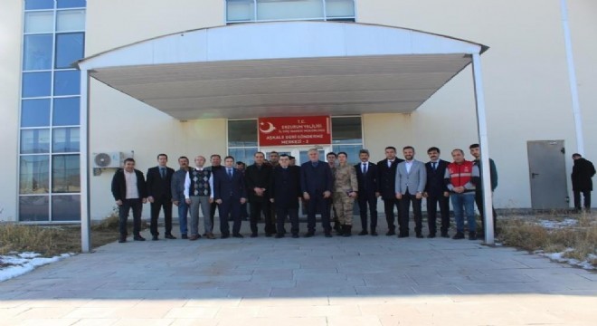 GİB heyeti Aşkale'de incelemelerde bulundu