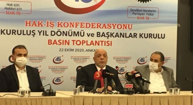 HAK-İŞ 45'inci yılında