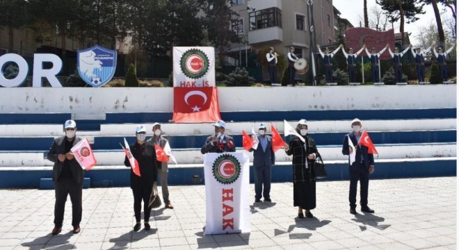 HAK-İŞ'ten 1 Mayıs etkinliği