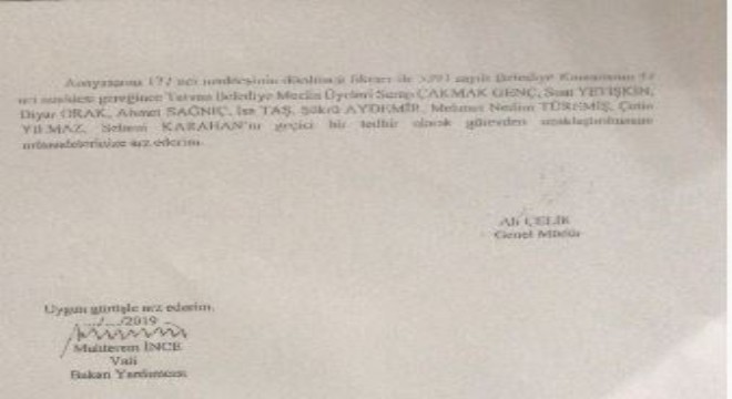 HDP'li 9 meclis üyesi görevden alındı