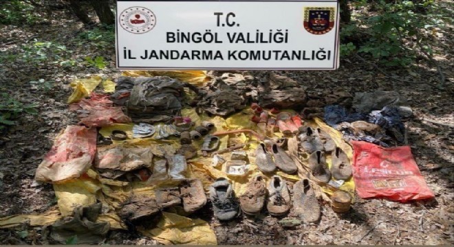 Hainlere ait yaşam malzemesi ele geçirildi