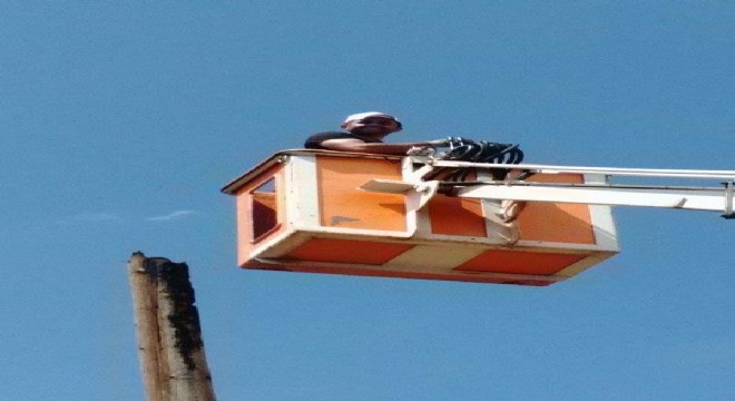 Horasan'da iş kazası: 1 yaralı