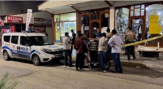 Horasan'da damat dehşeti: 2 yaralı