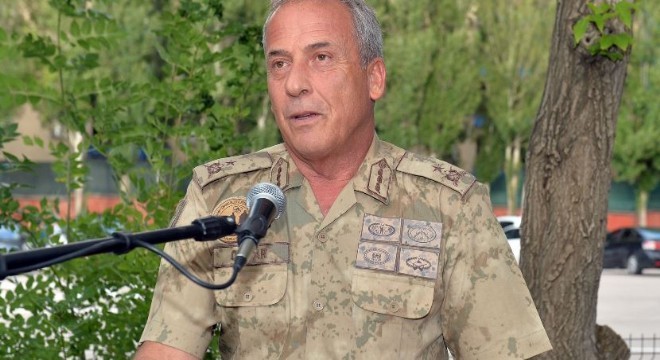 Jandarma Bölge Komutanlığı'nda devir teslim töreni