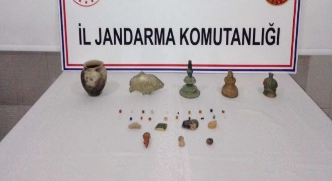 Jandarmadan tarihi eser operasyonu