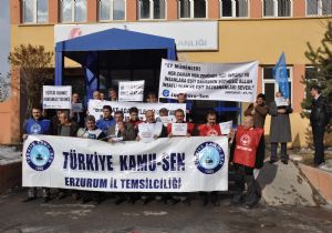 Kamu-Sen'den protesto