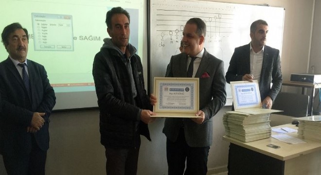 KUDAKA'dan Hınıslı besicilere eğitim desteği