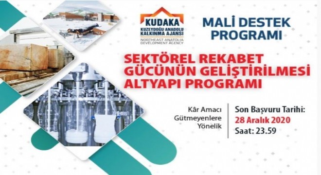 KUDAKA'dan Sektörel Altyapı Programı