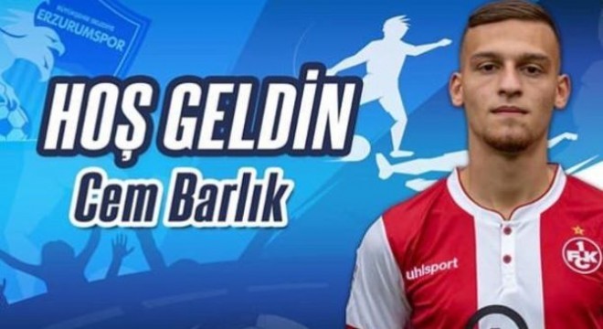 Kaiserslautern'den Cem Barlık Erzurumspor'da