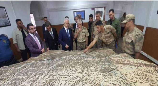 Kars Jandarma Genel Komutanı Org. Çetin'i ağırladı