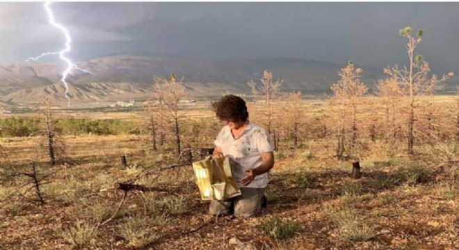 Kavukçu'dan tenekeli performans