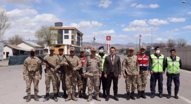 Kaymakam Çelik'ten asayiş denetimi