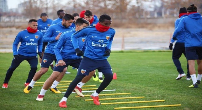 Kayserispor'da Erzurumspor mesaisi