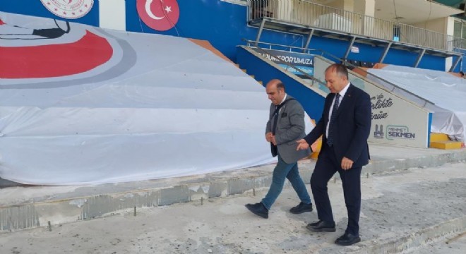 Kazımkarabekir Stadyumu Süper Lige hazırlanıyor