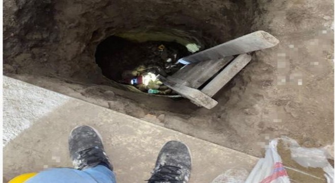 Kaçak kazı yapan 9 kişi suçüstü yakalandı