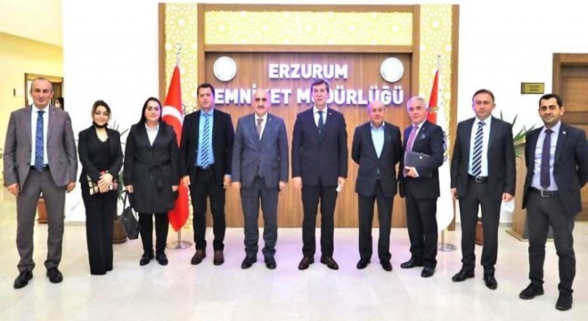 Kent Konseyi'nden Emniyet Müdürü Tuncer'e ziyaret