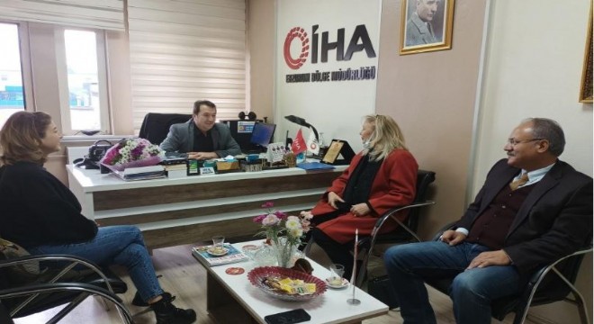 MMD'den İHA'ya geçmiş olsun ziyareti