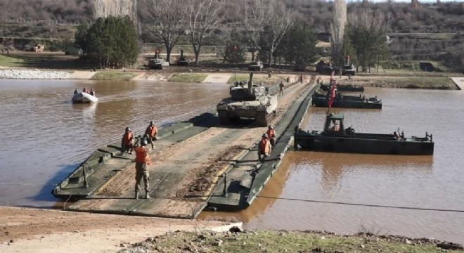 MSB'den “Durgun Sulardan Geçiş Tatbikatı