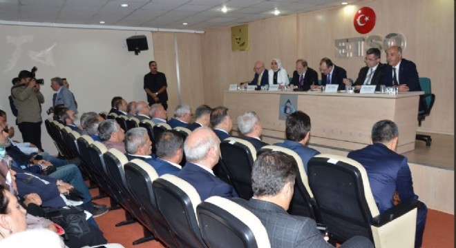 Muş, ETSO'da Erzurum İş insanlarıyla istişare etti