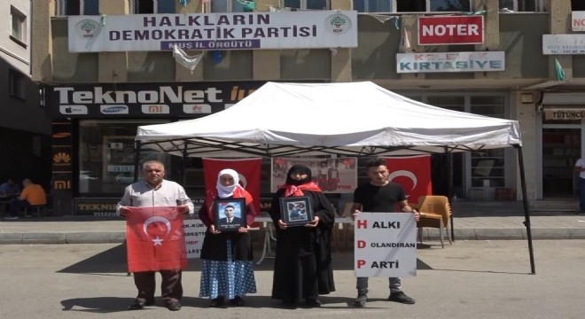 Muş'ta annelerin eylemi devam ediyor