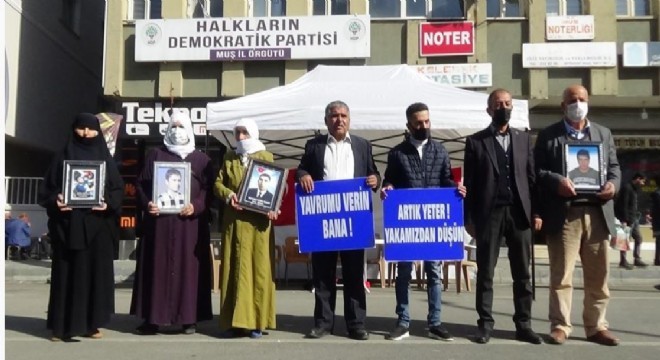 Muş'ta nöbet tutan ailelerin sayısı 13'e yükseldi