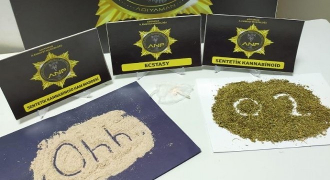 Narkotik polislerinden ‘Ohh' mesajı